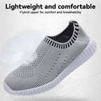 Breathable Mesh Work Slip-on Sneakers