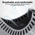 Breathable Mesh Work Slip-on Sneakers